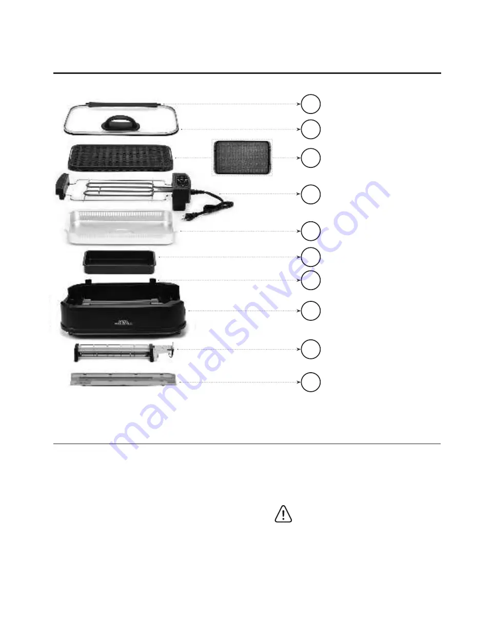 Power Smokeless Grill PG-1500-1 Owner'S Manual Download Page 6