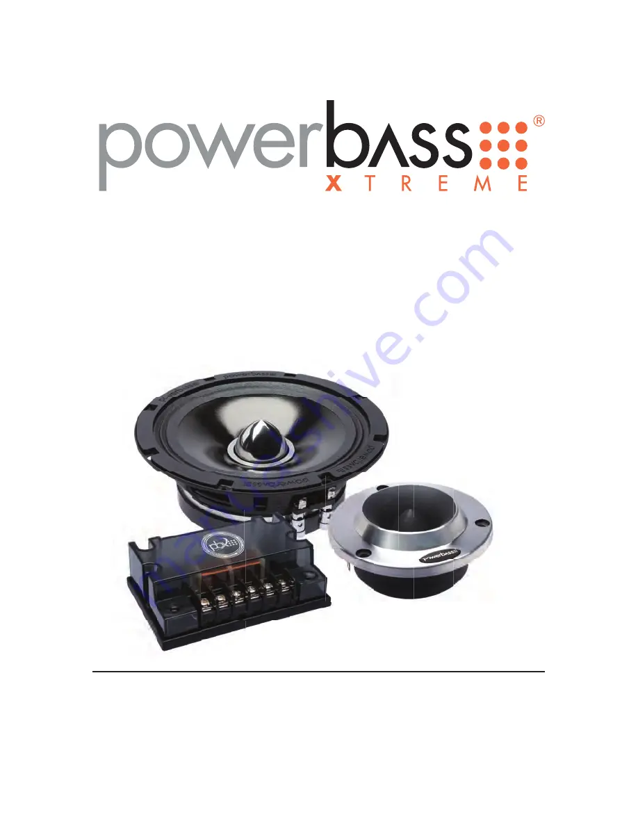 PowerBass 4XL-65C Application Manual Download Page 1