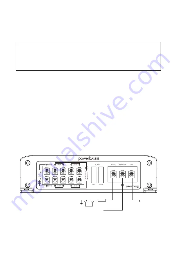 PowerBass XAX 5670FD Скачать руководство пользователя страница 10