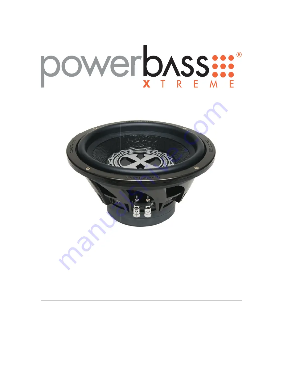 PowerBass XL-1004D Application Manual Download Page 1