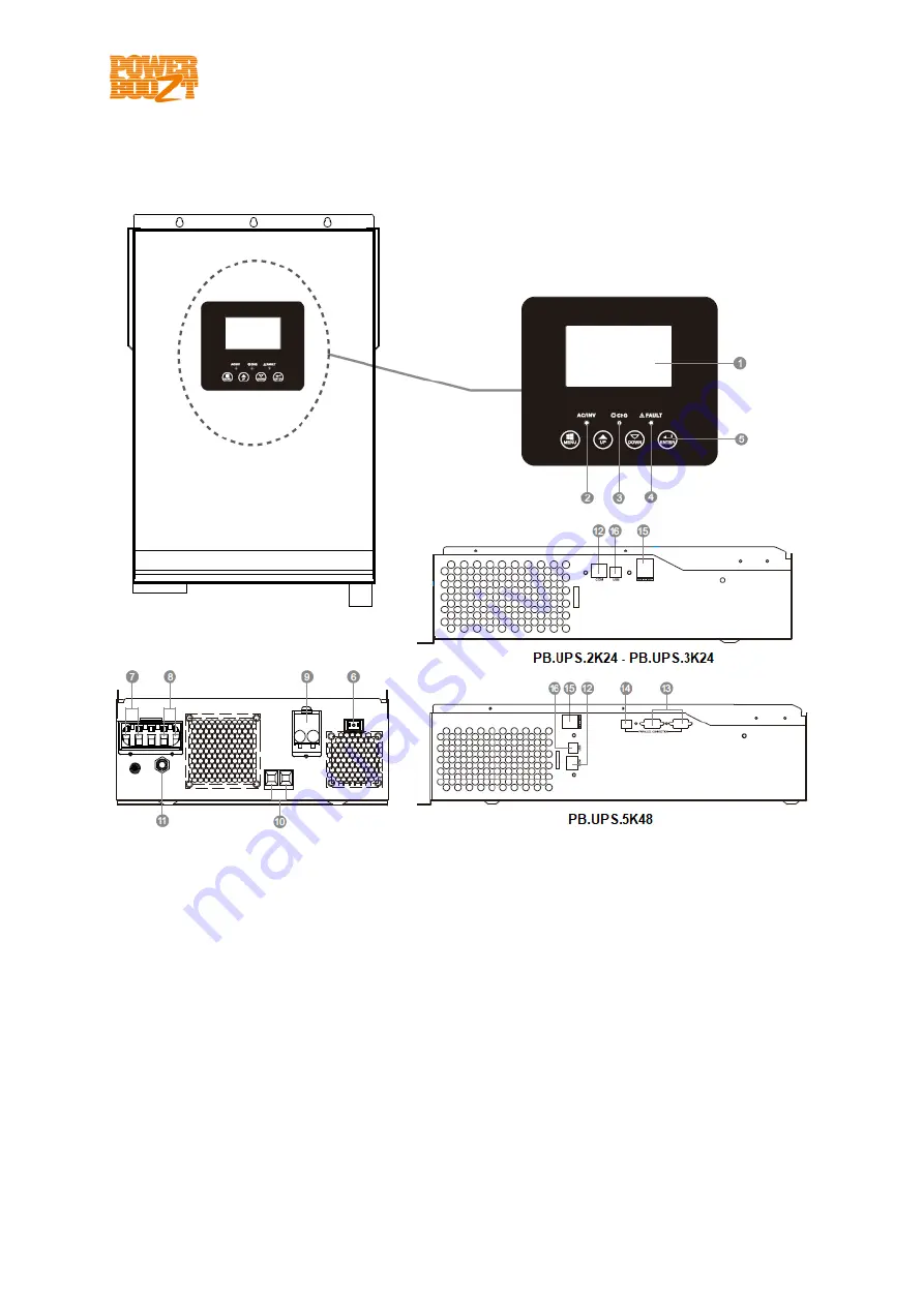 PowerBoozt LfeLi-48100TB Скачать руководство пользователя страница 15