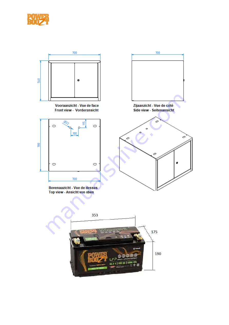 PowerBoozt LfeLi-48100TB User Manual Download Page 163