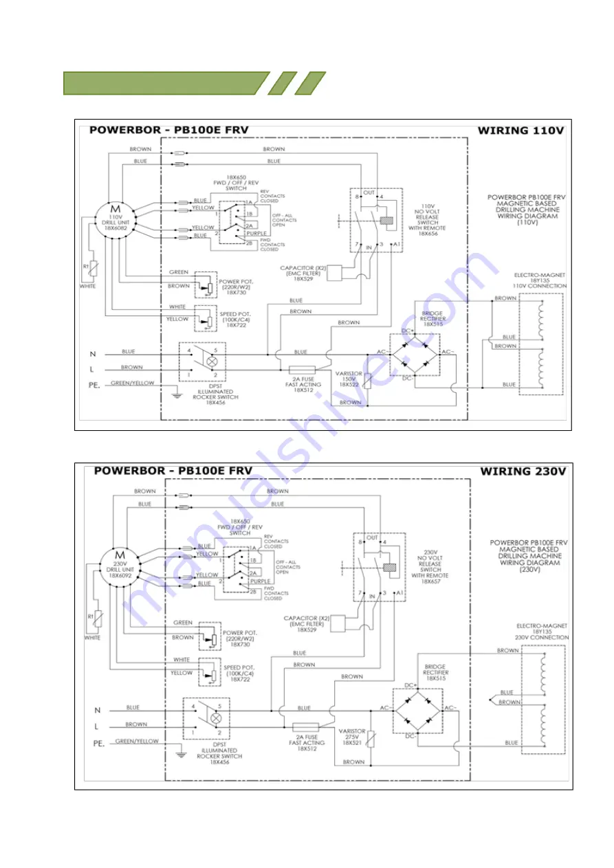 POWERBOR 18N110 Original Instructions Manual Download Page 9