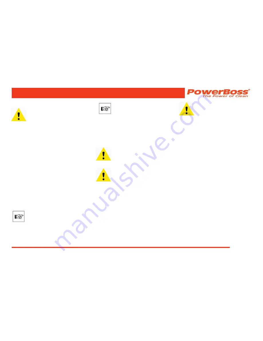 PowerBoss Admiral 38C User Manual Download Page 15