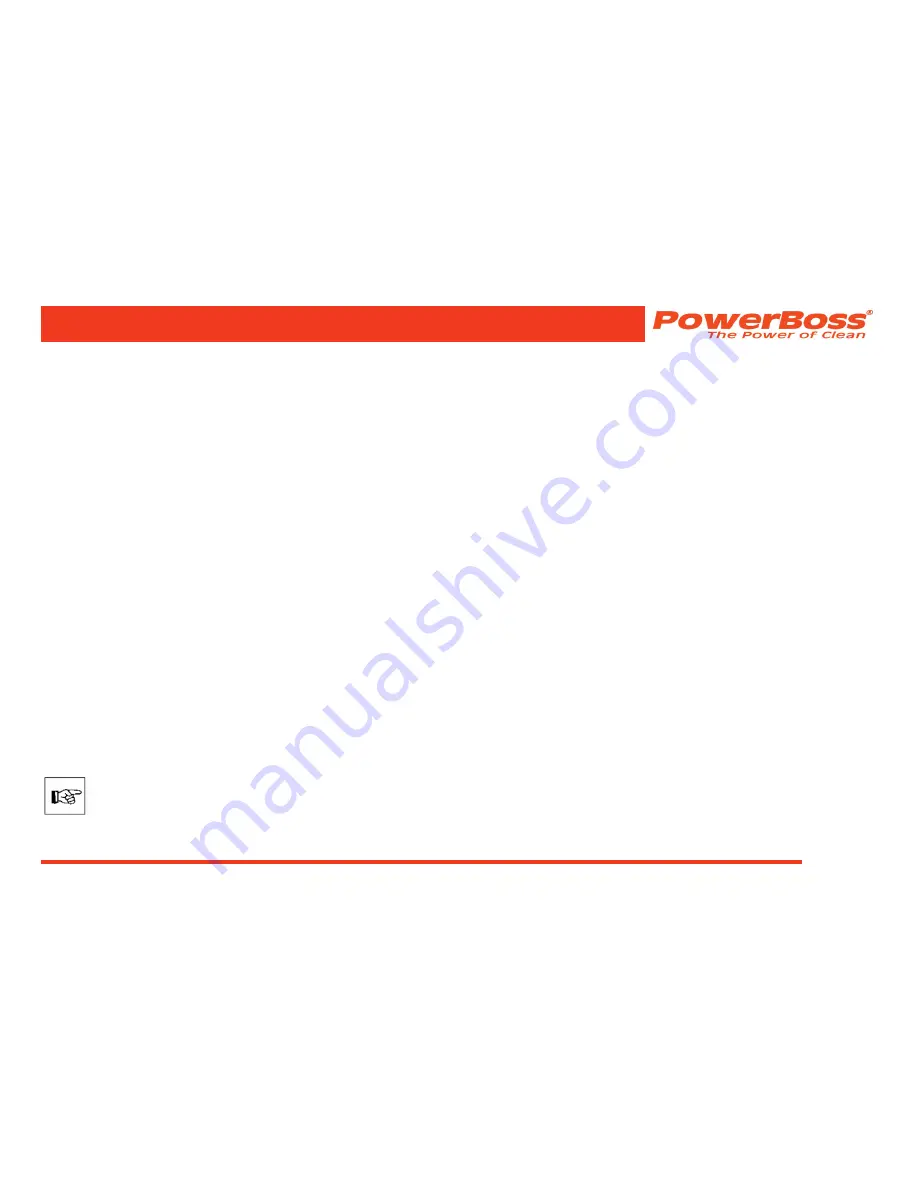 PowerBoss Admiral 38C User Manual Download Page 69