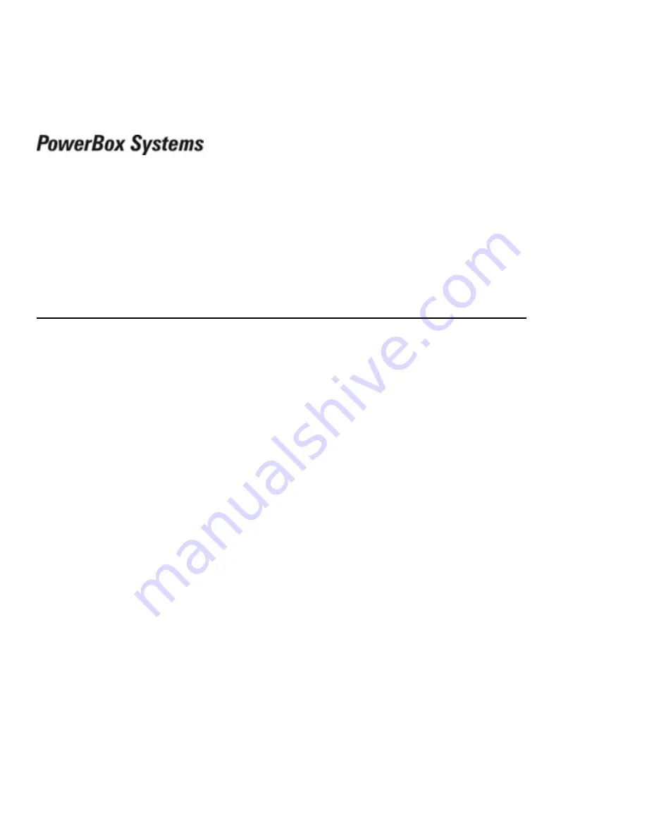 PowerBox Systems Smart-Switch Operating Instructions Manual Download Page 4