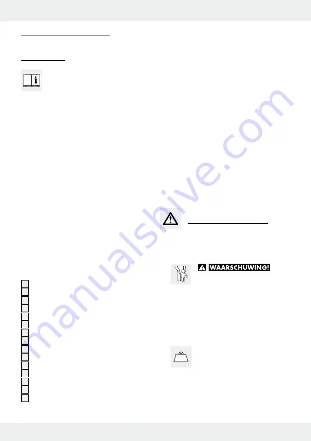 Powerfix Profi 270125 Assembly, Operating And Safety Instructions Download Page 37