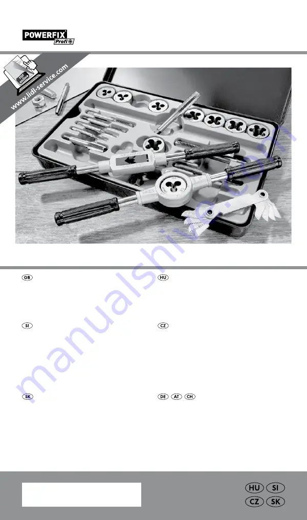 Powerfix Profi 276186 Скачать руководство пользователя страница 1