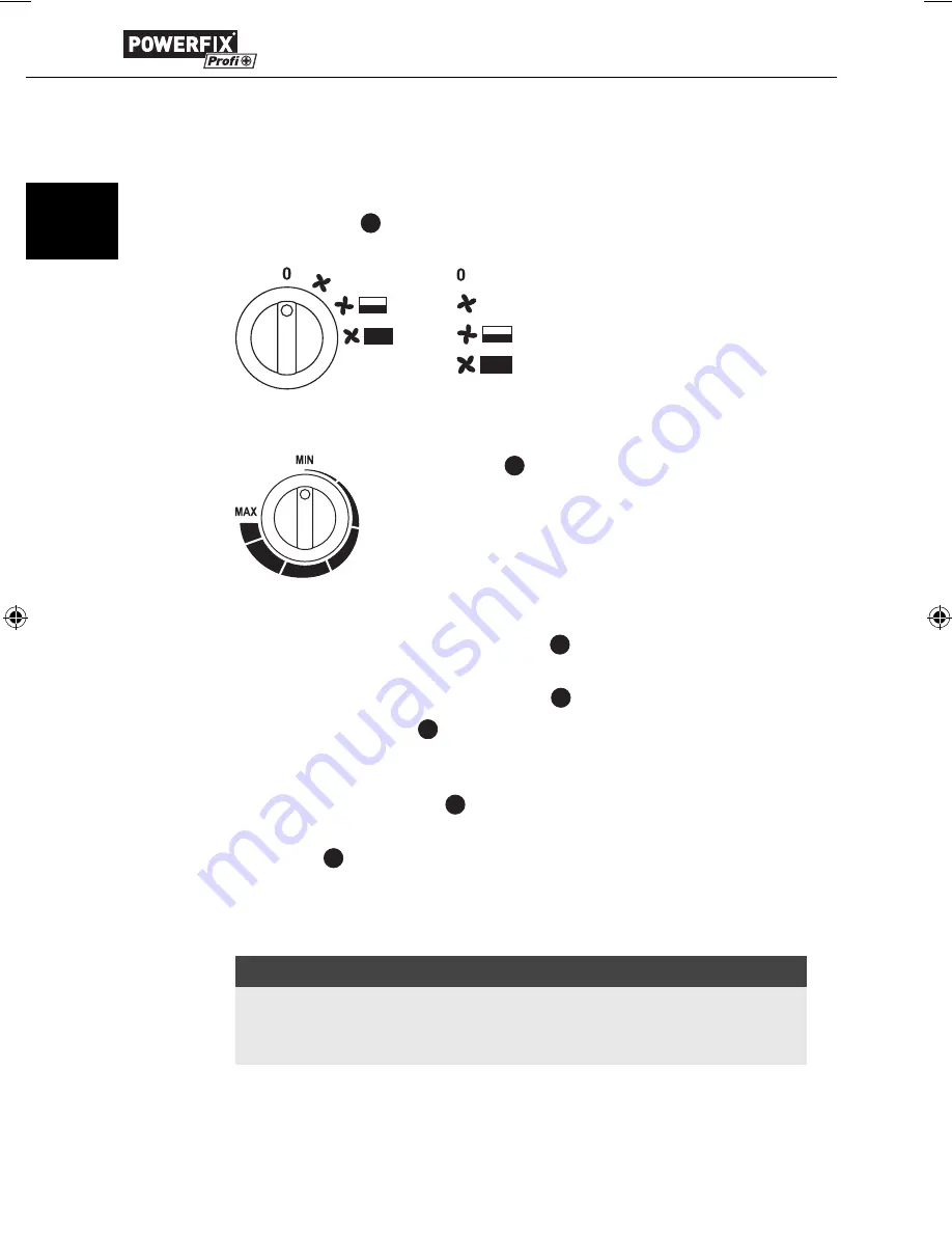 Powerfix Profi PHG 3000 A1 Operating Instructions Manual Download Page 23