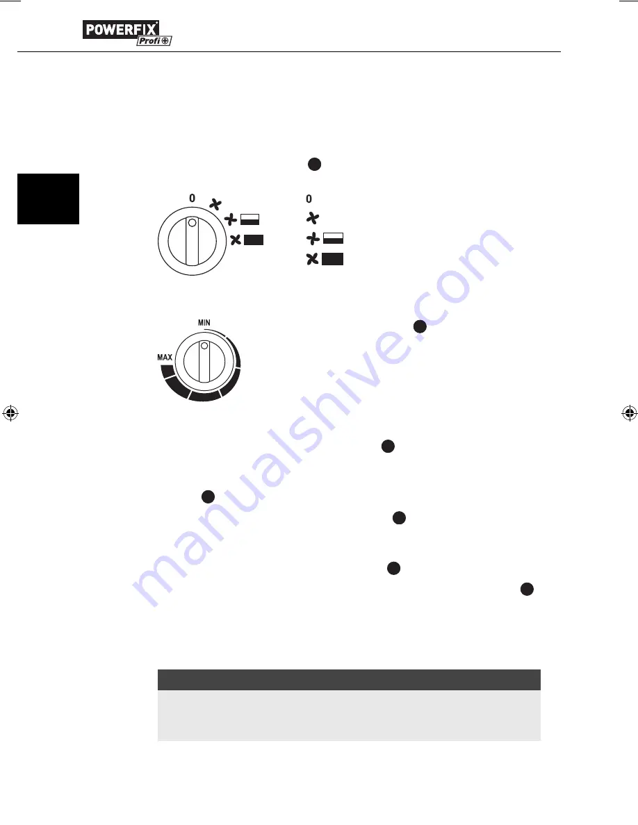 Powerfix Profi PHG 3000 A1 Operating Instructions Manual Download Page 35