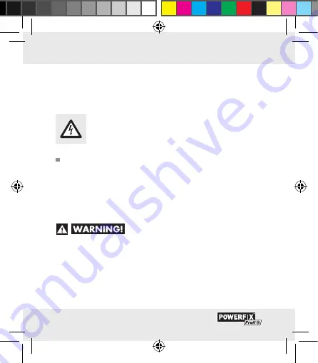 Powerfix Profi 78526 Operation And Safety Notes Download Page 11