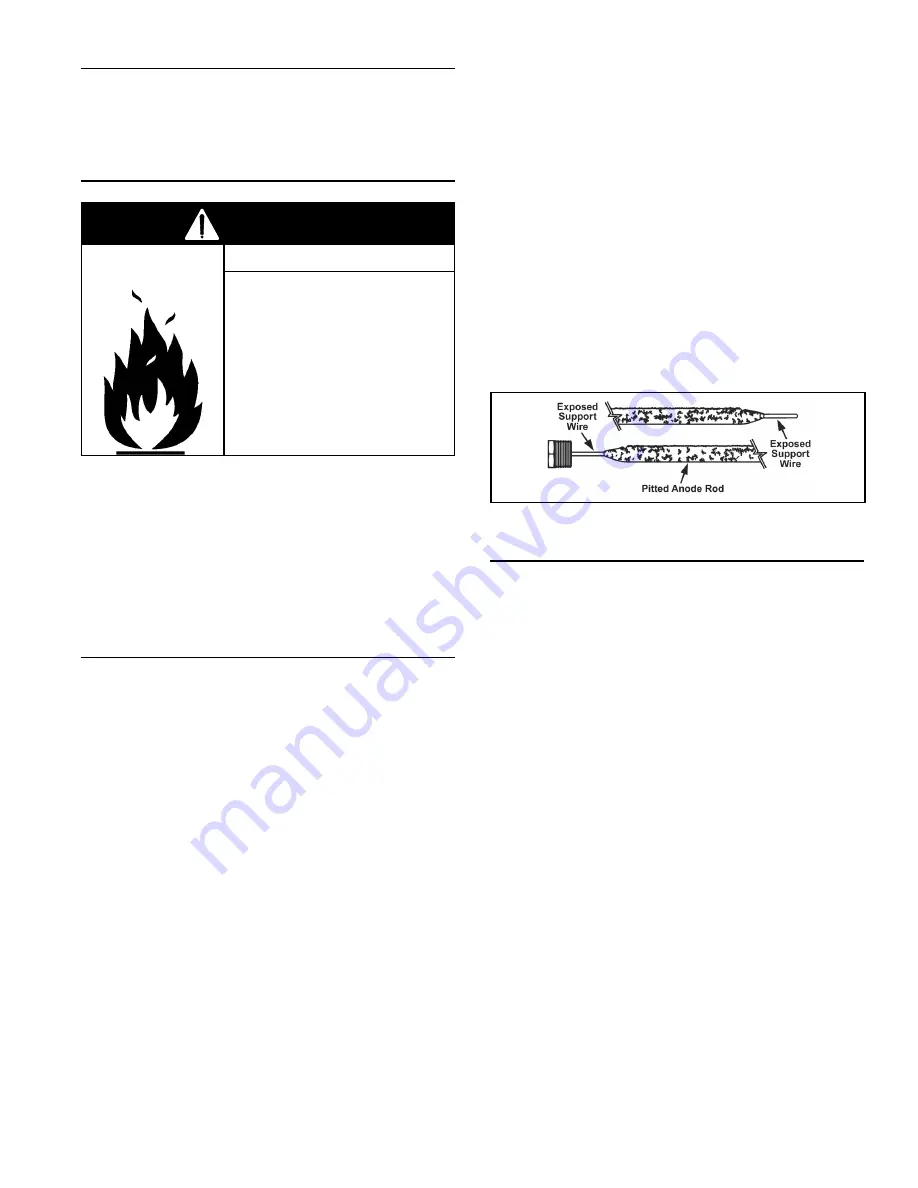 PowerFlex POWER VENTED GAS Models Installation And Operating Manual Download Page 46