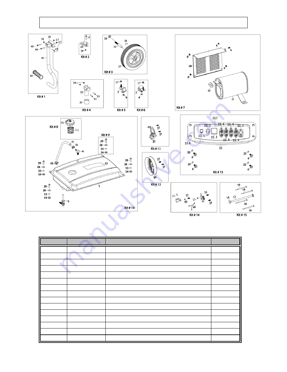 Powerhorse 166112 Owner'S Manual Download Page 54