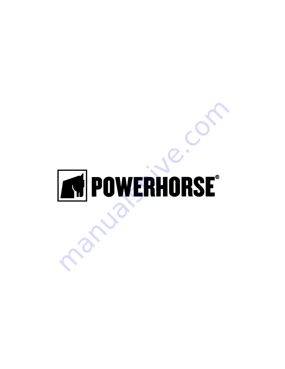 Powerhorse 750126 Owner'S Manual Download Page 34