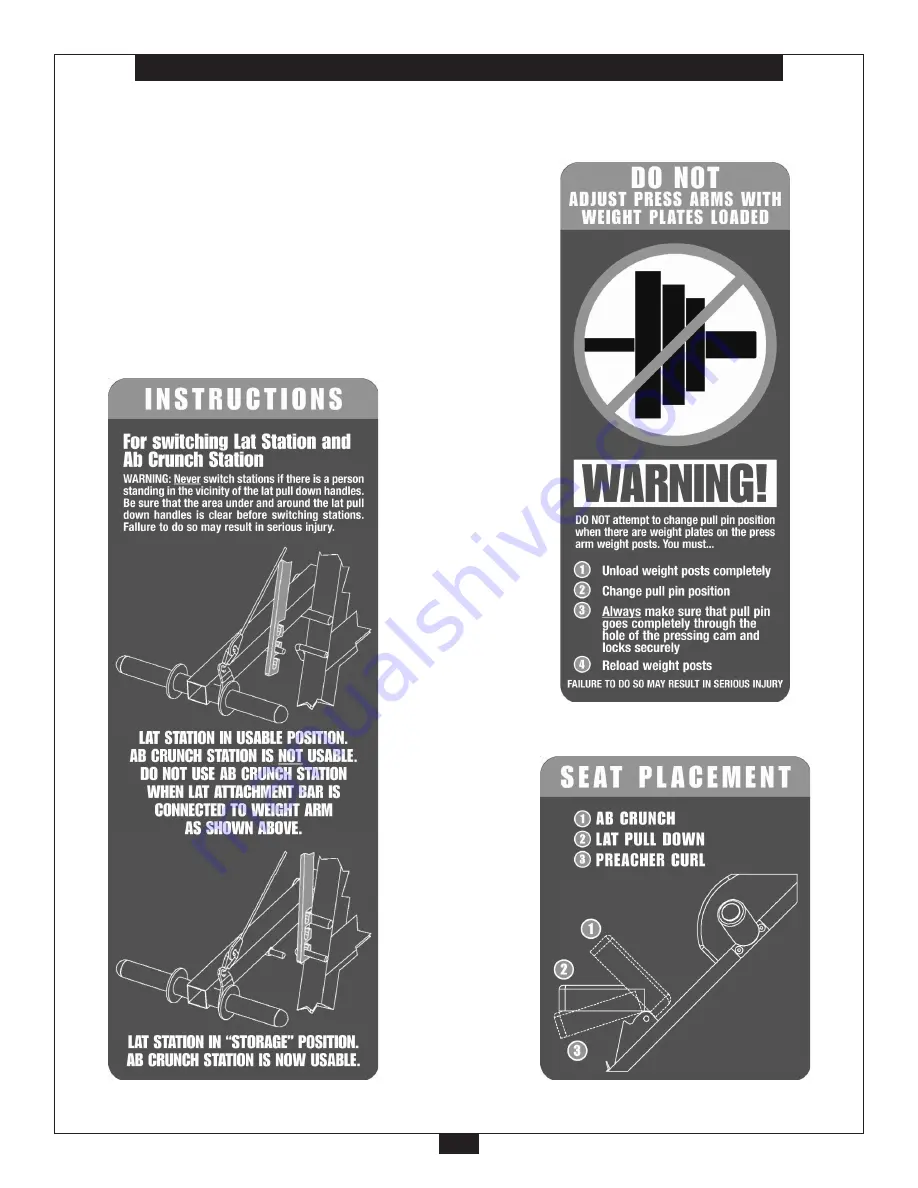 PowerLift SBL460 Owner'S Manual Download Page 28