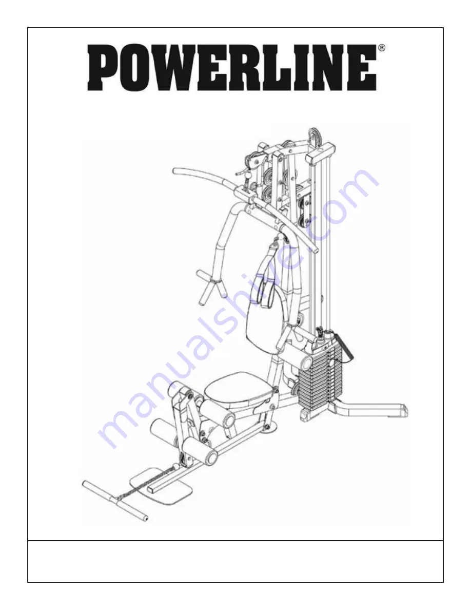 Powerline BSG10X Скачать руководство пользователя страница 1