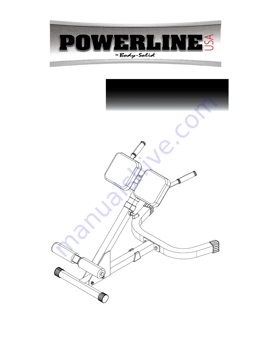 Powerline PHYP-200X Owner'S Manual Download Page 1