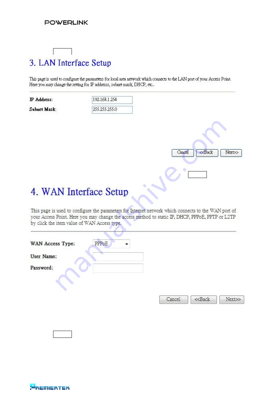 Powerlink PL-APN Quick Installation Manual Download Page 8