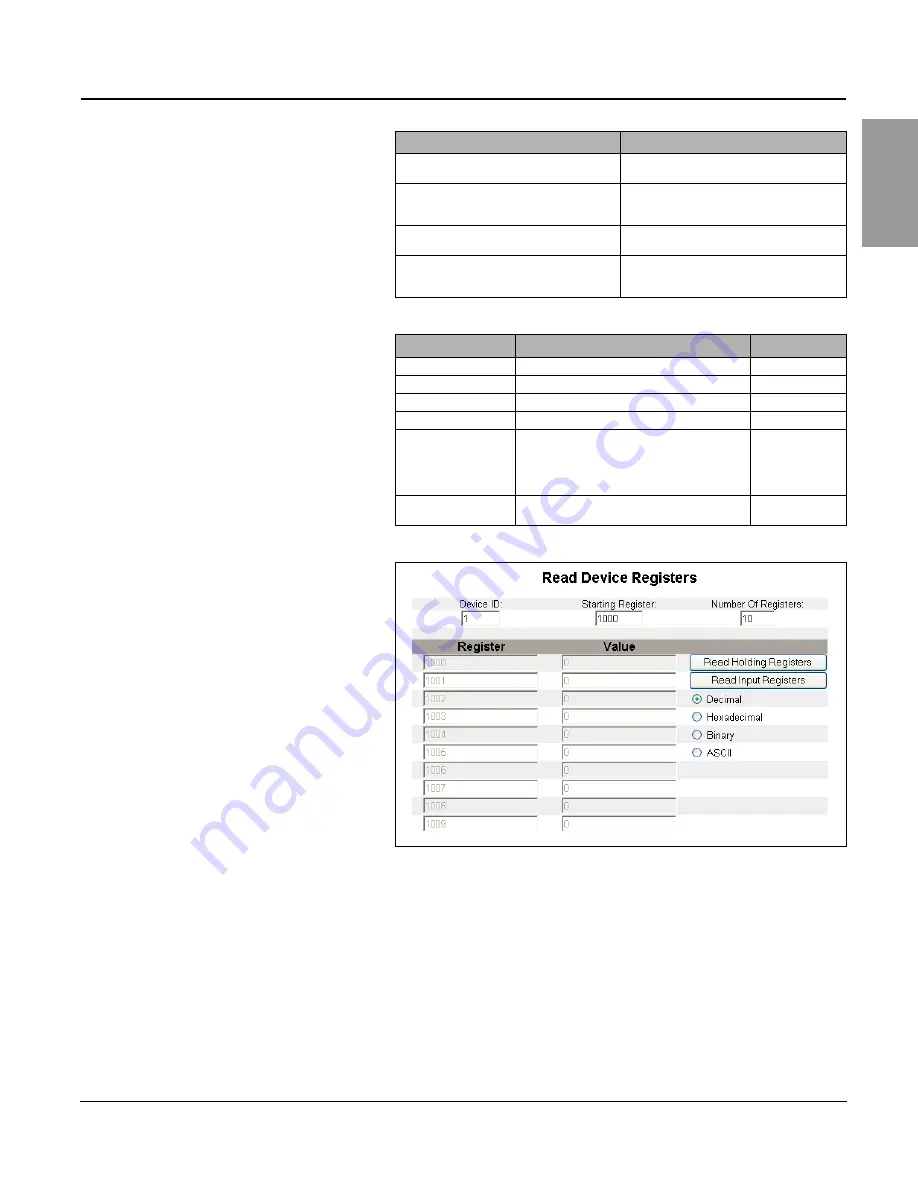 PowerLogic EGX100 User Manual Download Page 17