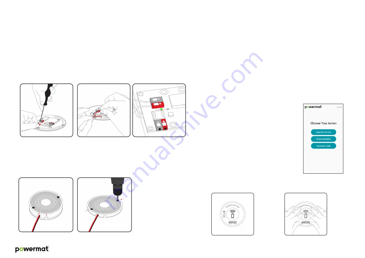 Powermat Charging Spot 4.0 Installation Manual Download Page 9