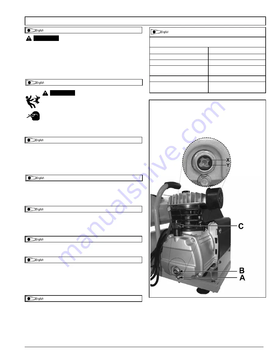 Powermate 200-2485 Operator'S & Parts Manual Download Page 14