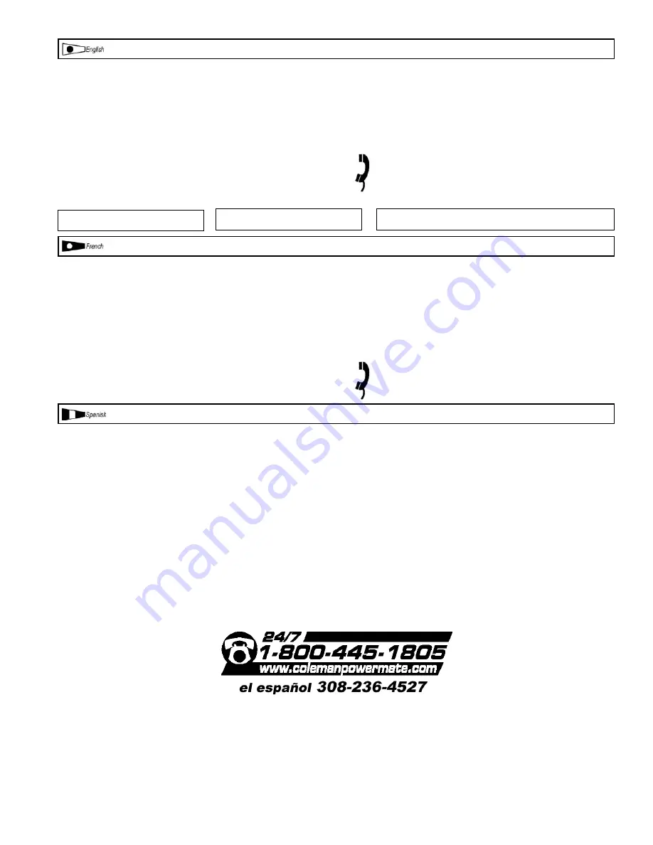 Powermate 200-2549 Operator'S & Parts Manual Download Page 20