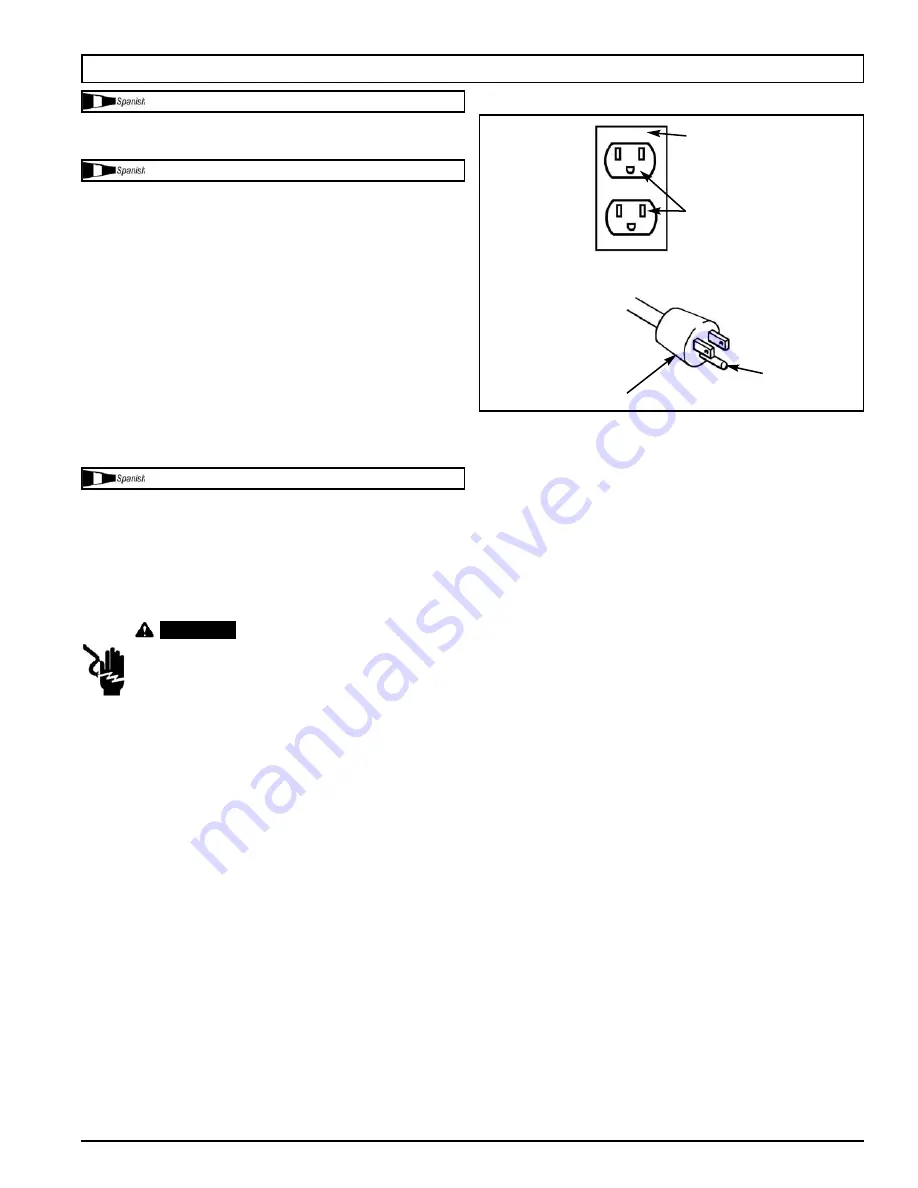 Powermate 200-2645 Operator'S & Parts Manual Download Page 10