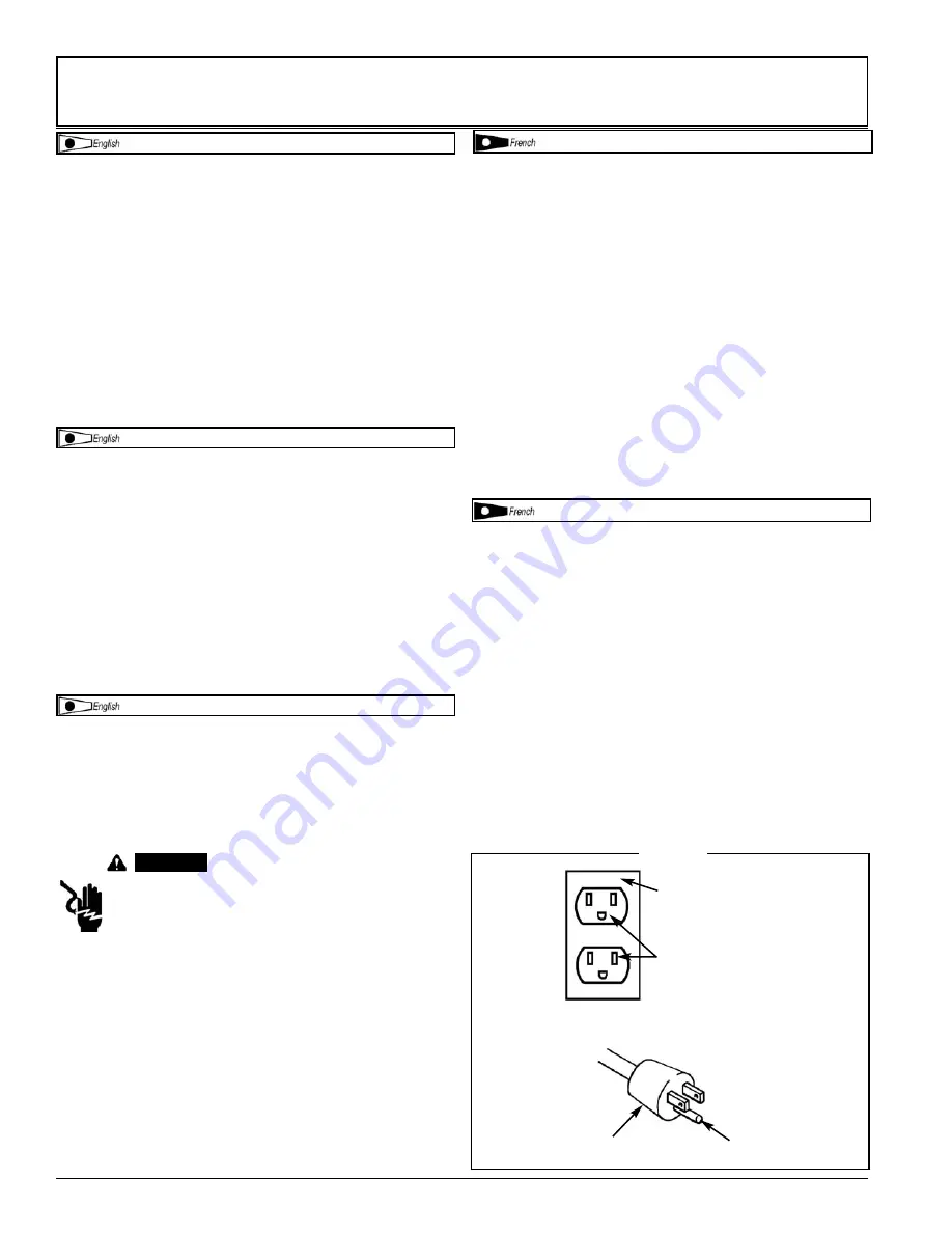 Powermate 200-2659 Operator'S & Parts Manual Download Page 9