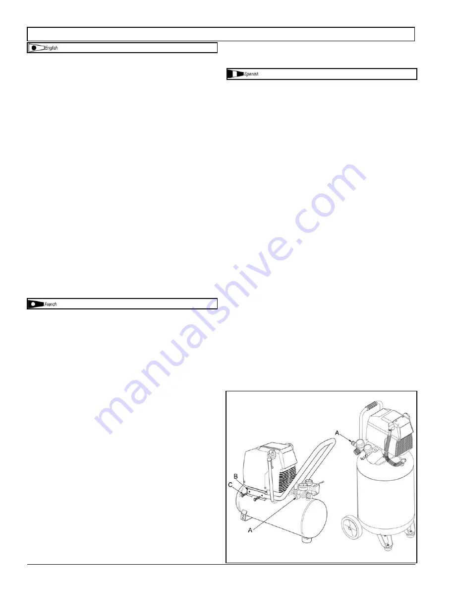 Powermate 200-2703 E103540 Operator'S & Parts Manual Download Page 7