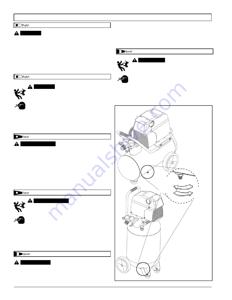 Powermate 200-2703 E103540 Скачать руководство пользователя страница 13