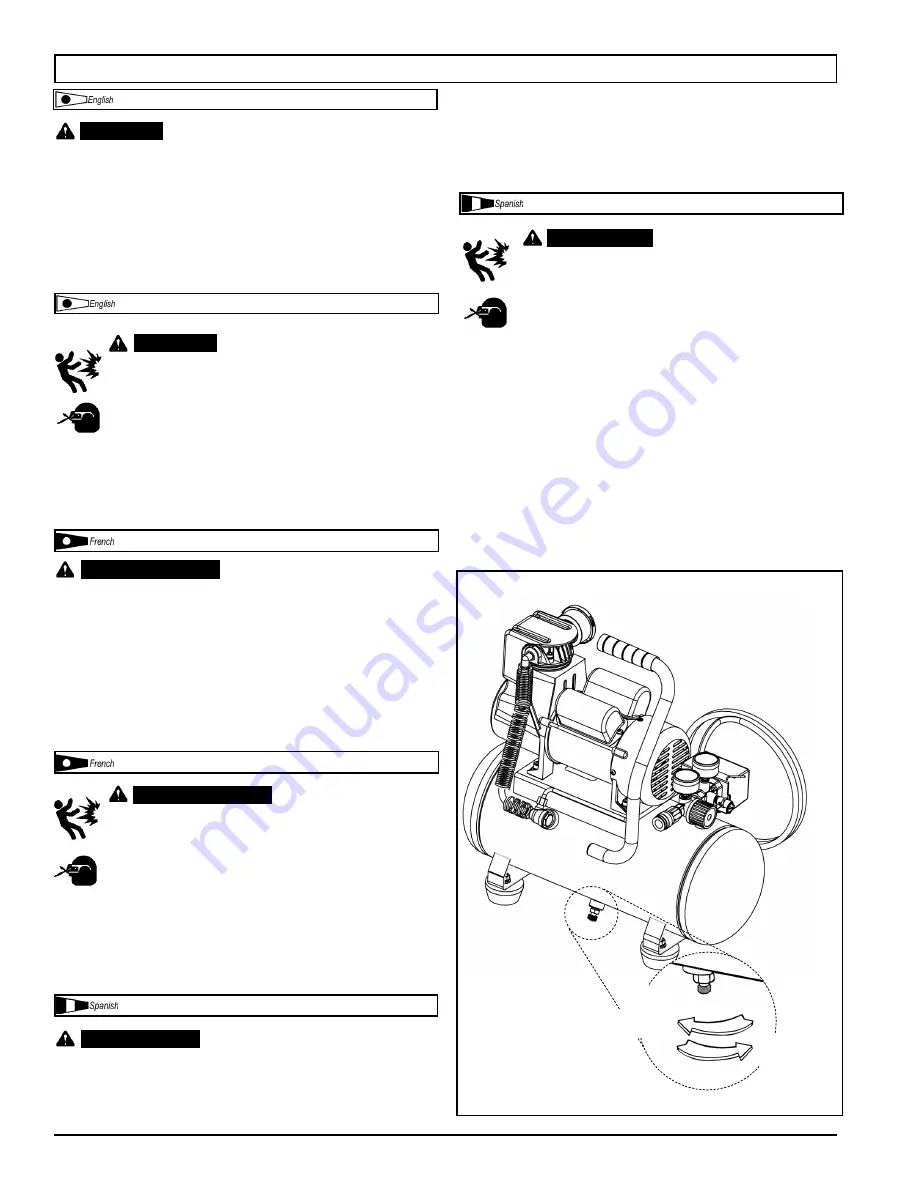 Powermate 200-2705 E103525 Operator'S & Parts Manual Download Page 13