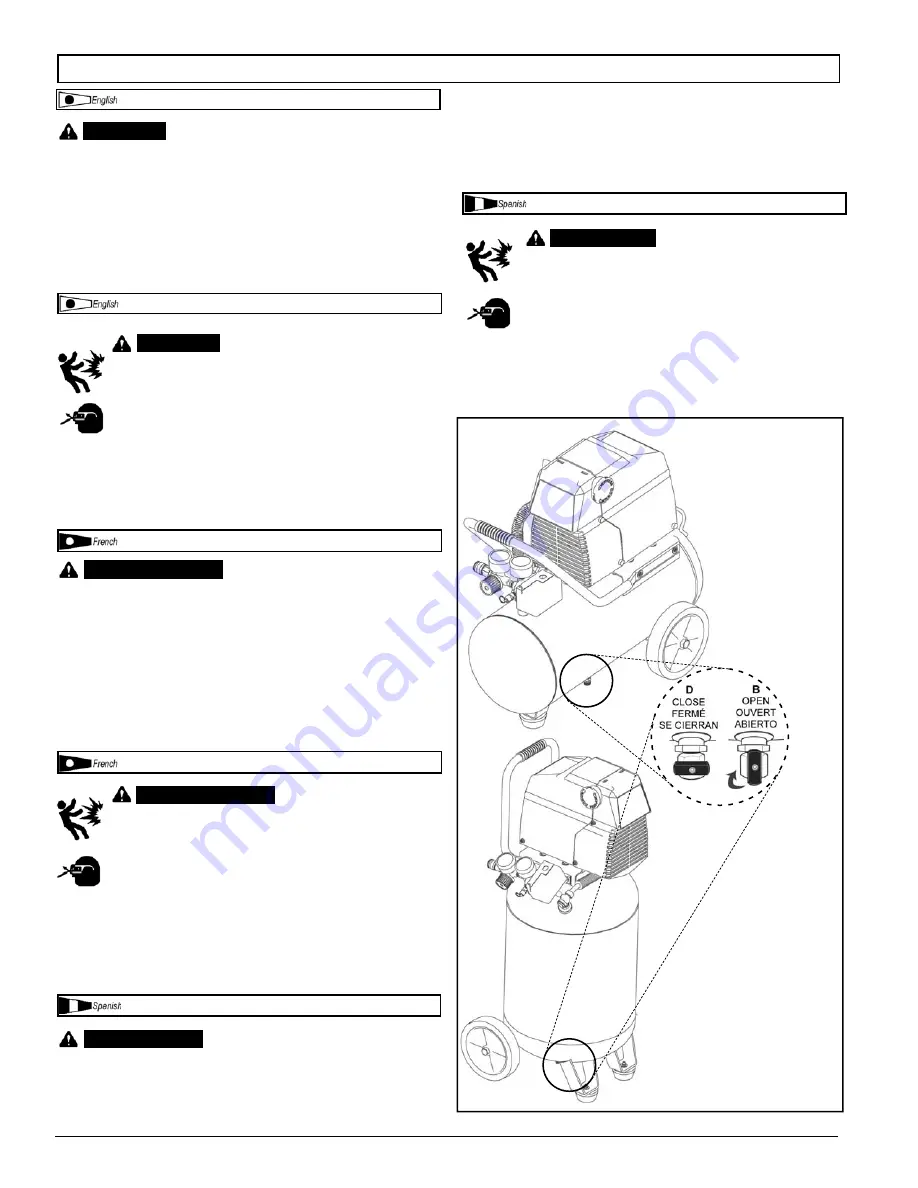 Powermate 200-2756 E103733 Operator'S & Parts Manual Download Page 21