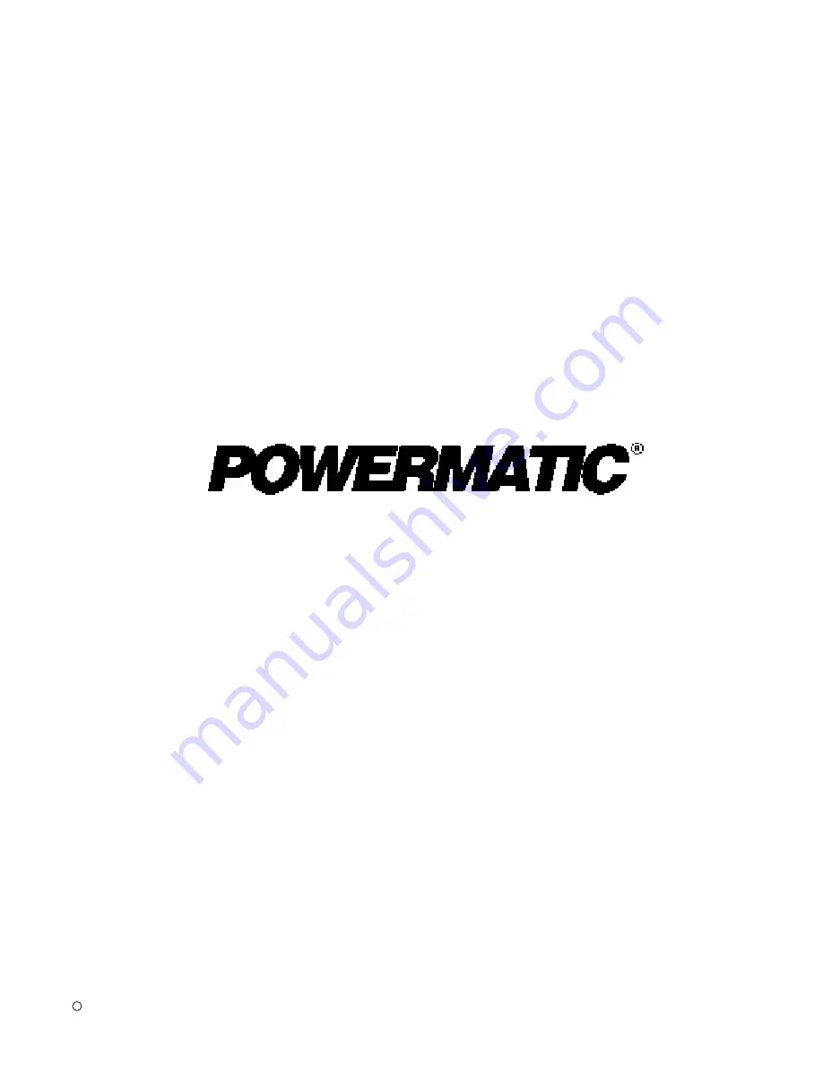 Powermatic 1150HD Instruction Manual Download Page 44