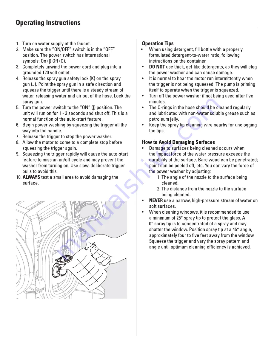 Powerplay SPYDER SPY2KCOS Assembly, Care And Use Instructions Download Page 13