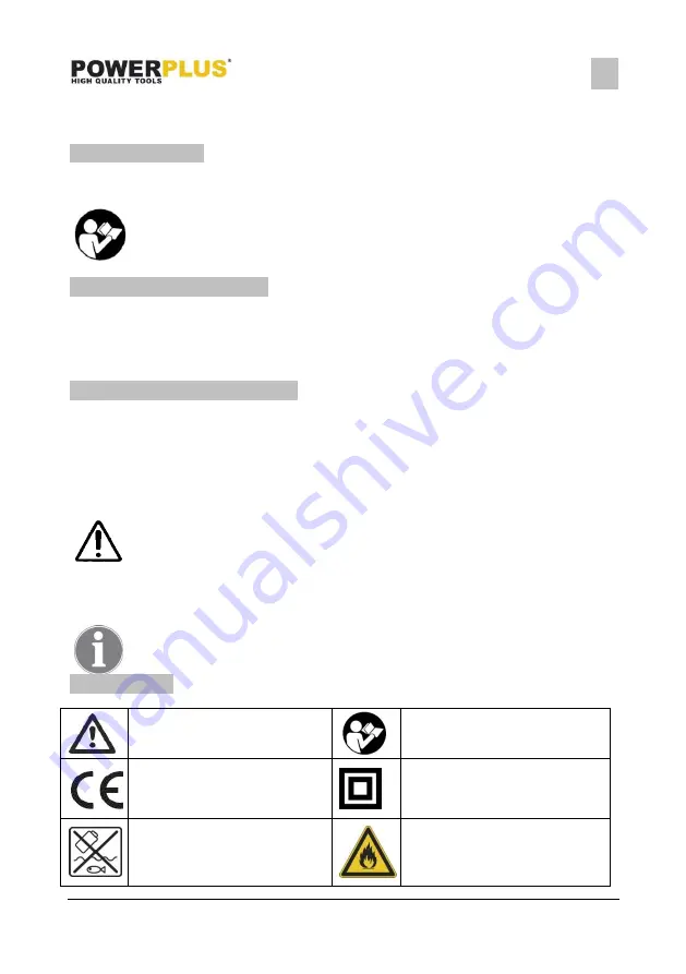 Powerplus POWX00450 Manual Download Page 3