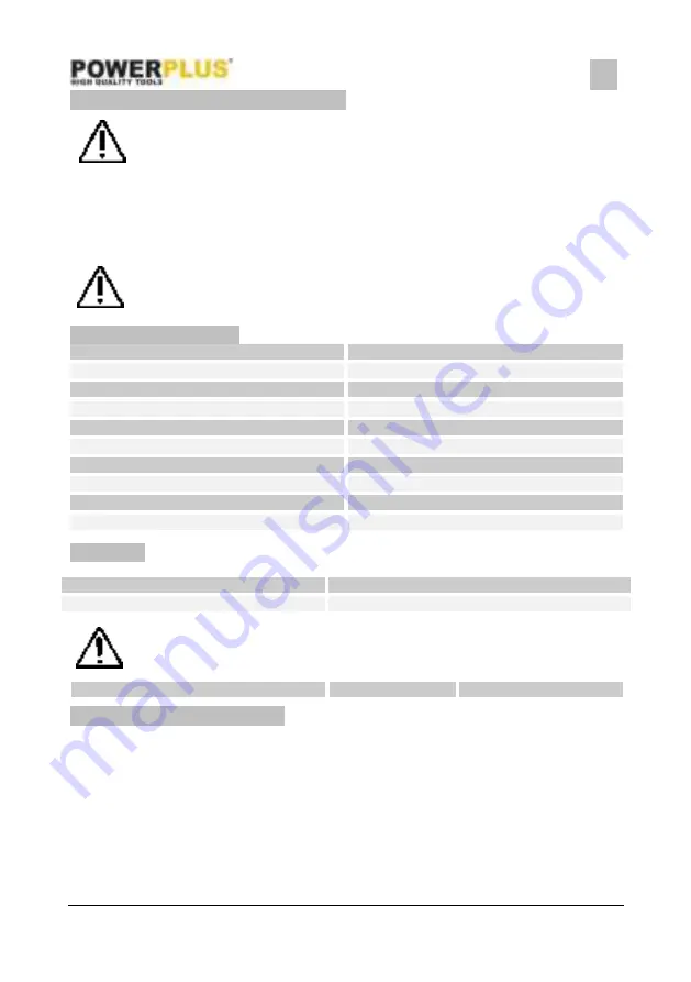 Powerplus POWX1197 Instruction Manual Download Page 9