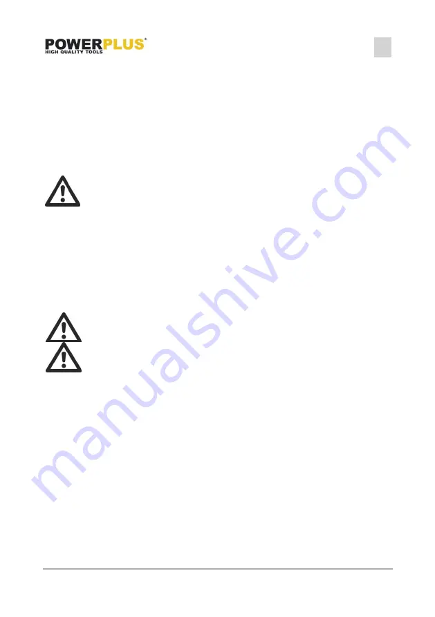 Powerplus POWXG90400 Manual Download Page 5