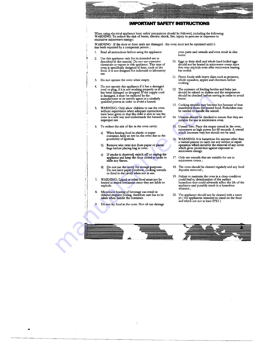 PowerPoint PP1000CM25 Instruction Manual Download Page 3