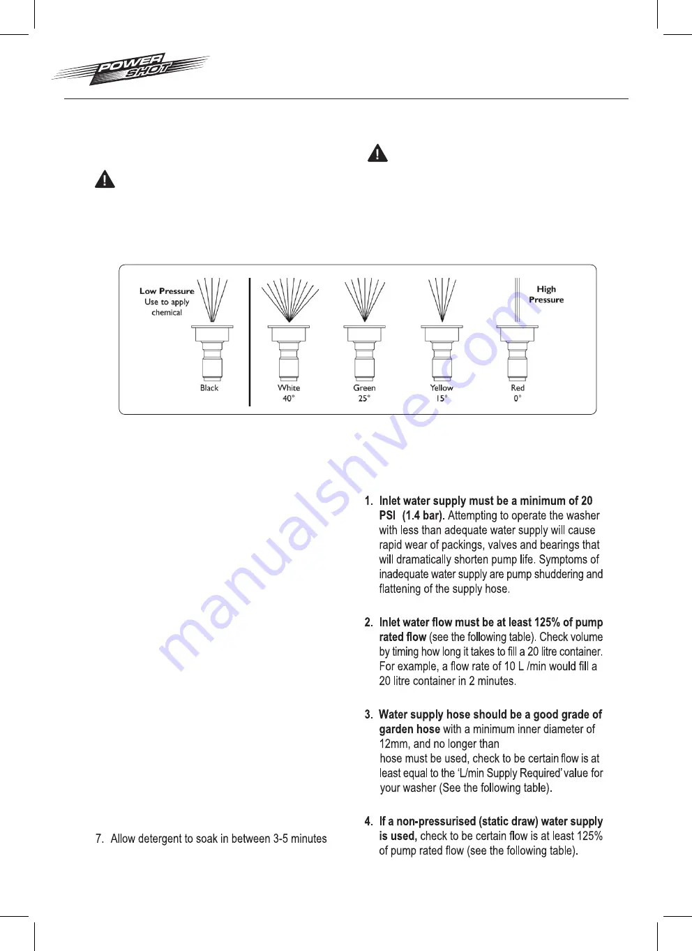 PowerShot PS3611ES Instruction Manual Download Page 9