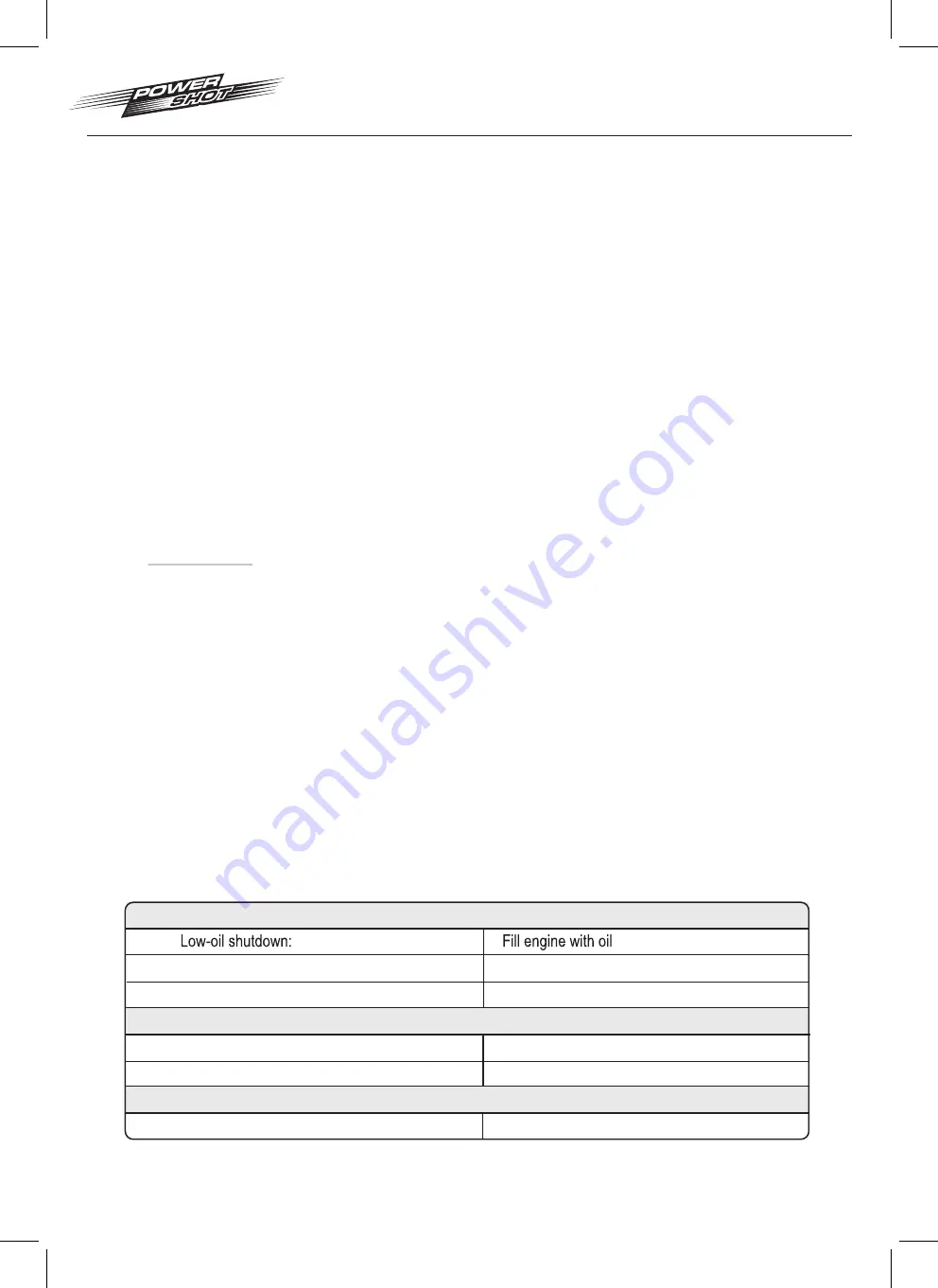 PowerShot PS3611ES Instruction Manual Download Page 19