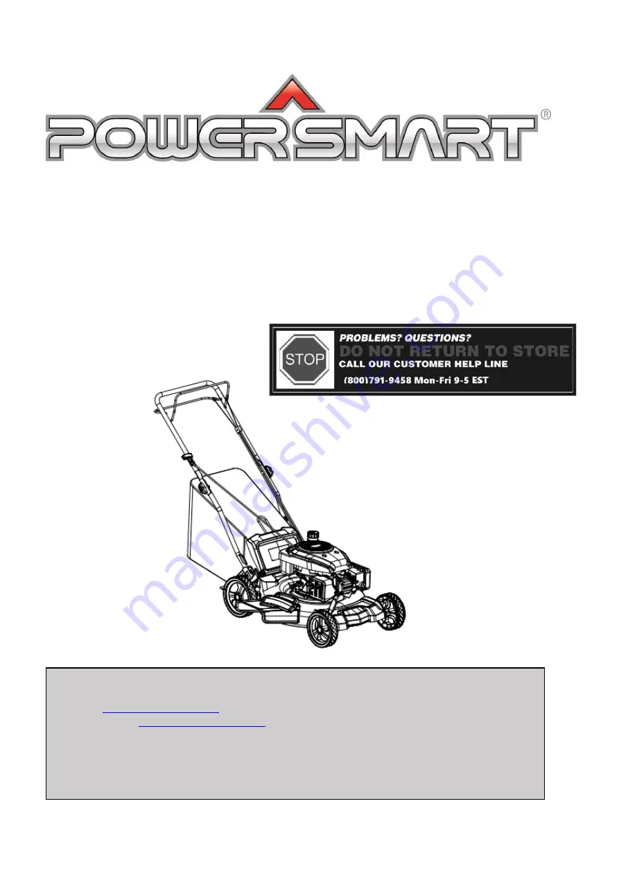 Powersmart DB2321S Скачать руководство пользователя страница 1