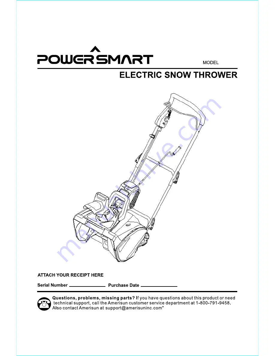 Powersmart DB2401 Manual Download Page 1