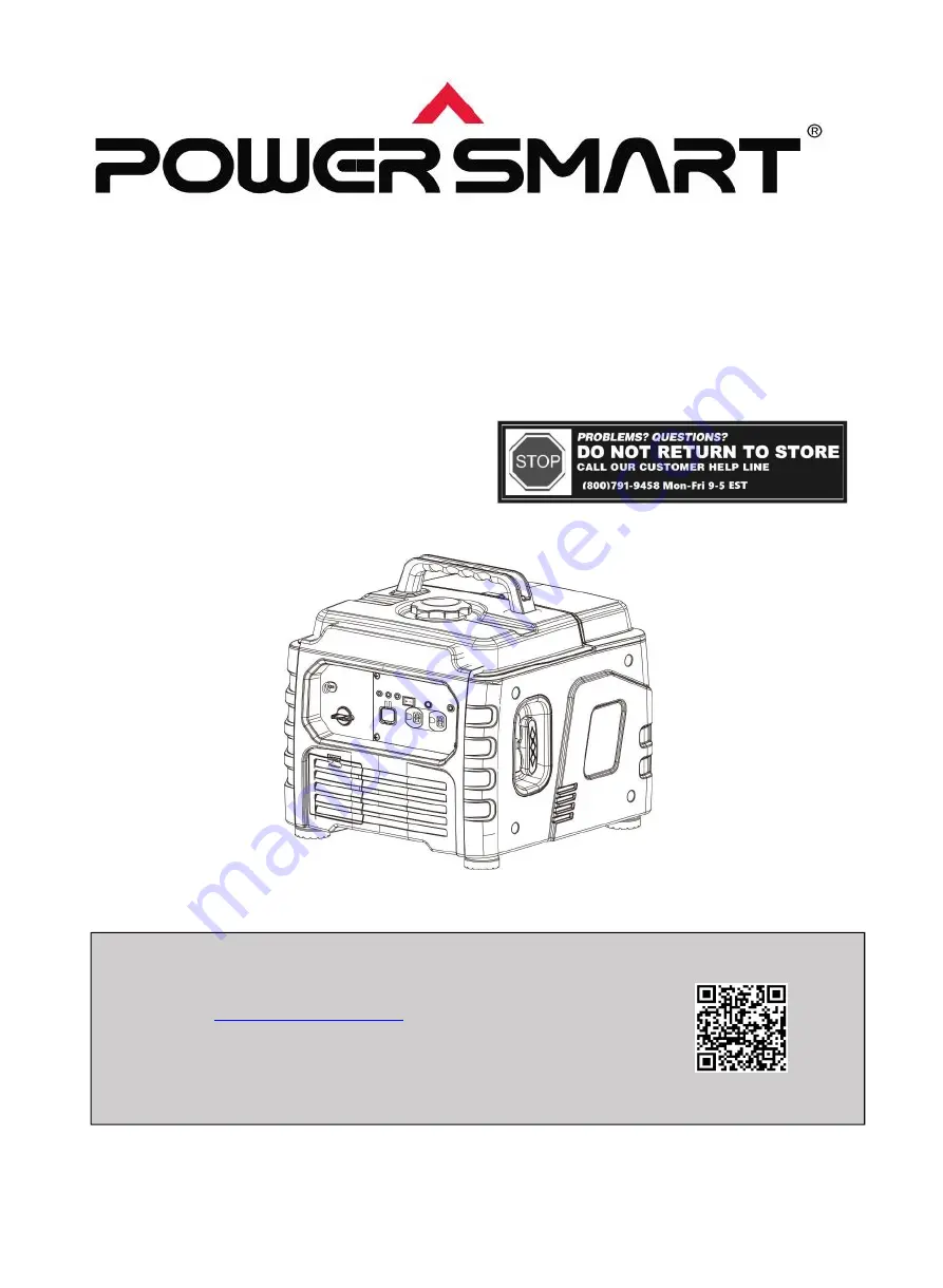 Powersmart PS55 Instruction Manual Download Page 1