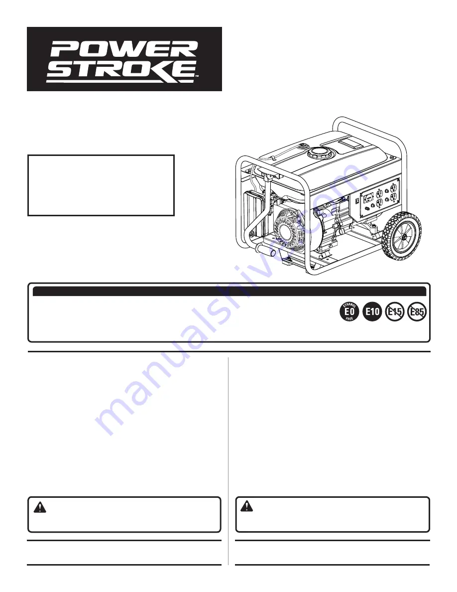 PowerStroke PS903250 Series Скачать руководство пользователя страница 1