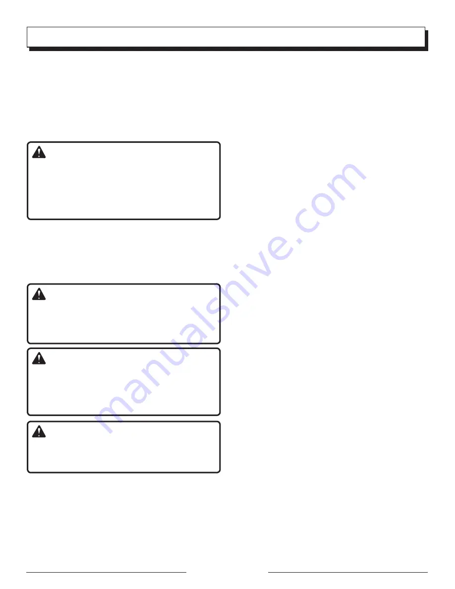 PowerStroke PS903250 Series Operator'S Manual Download Page 15