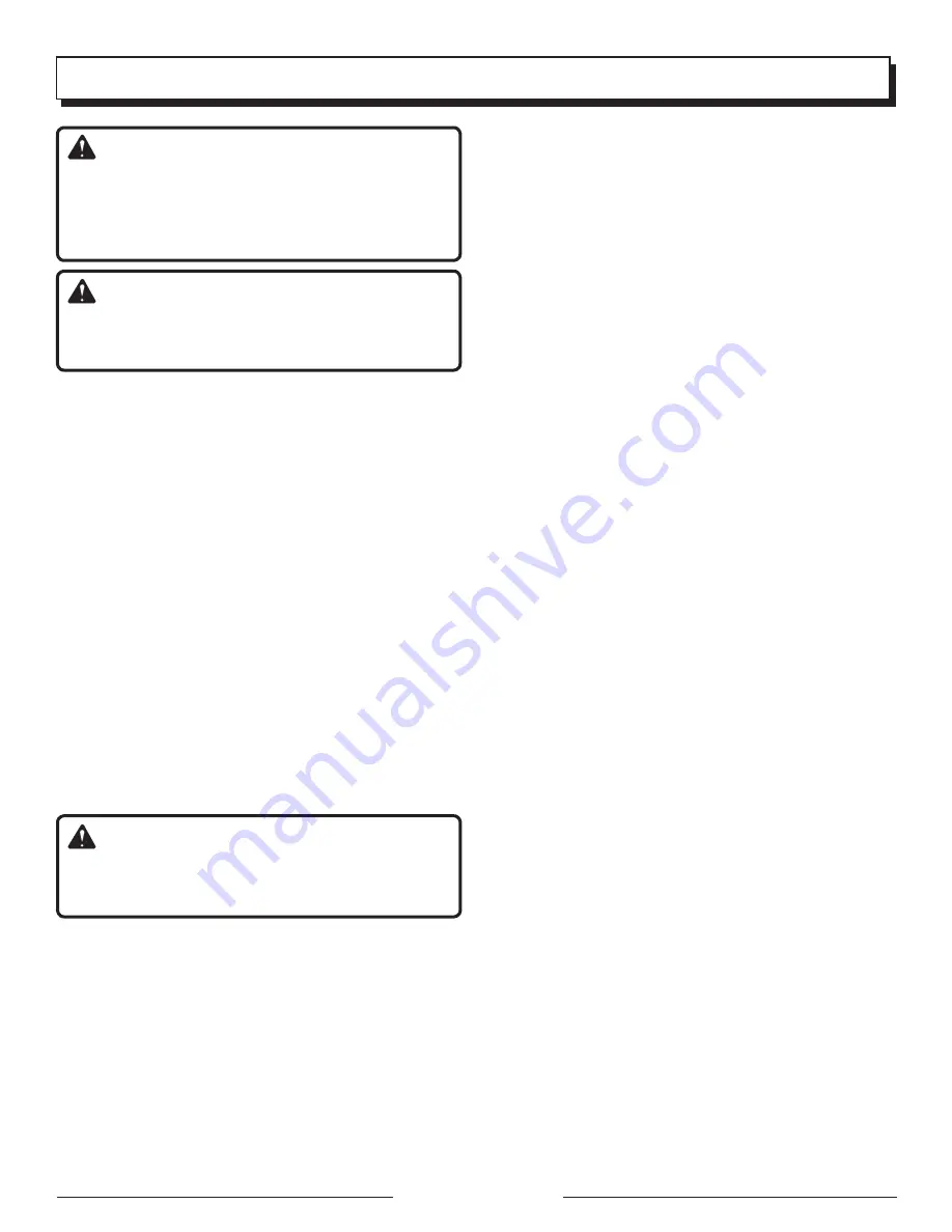 PowerStroke PSL1PS21 Operator'S Manual Download Page 24