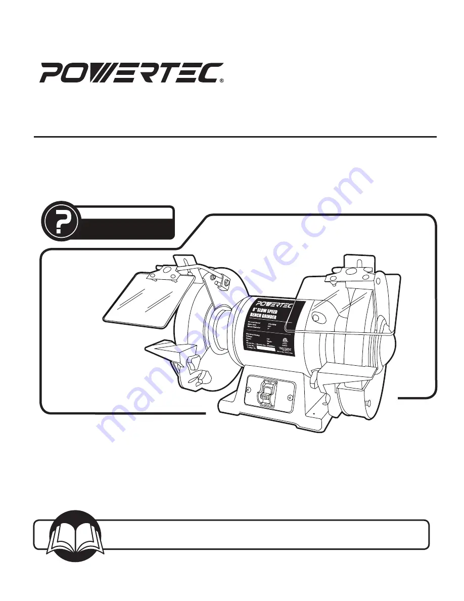 PowerTec BGSS801 Owner'S Manual Download Page 1