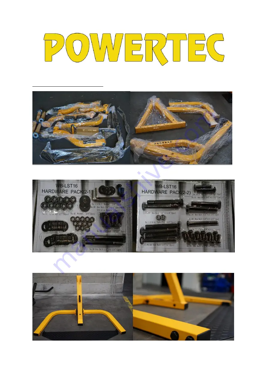 PowerTec LeverGym Assembly Walkthrough Download Page 1