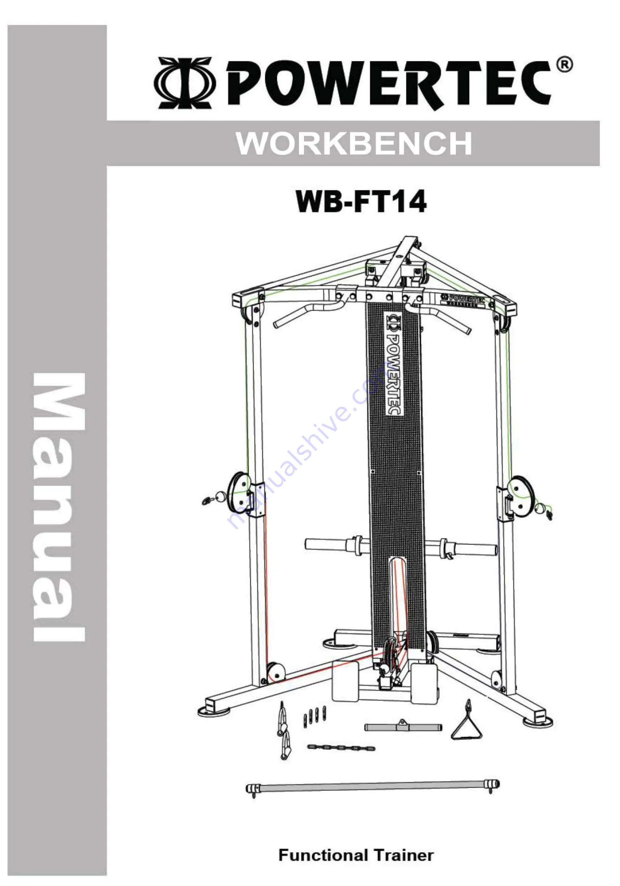 PowerTec WB-FT14 Скачать руководство пользователя страница 1