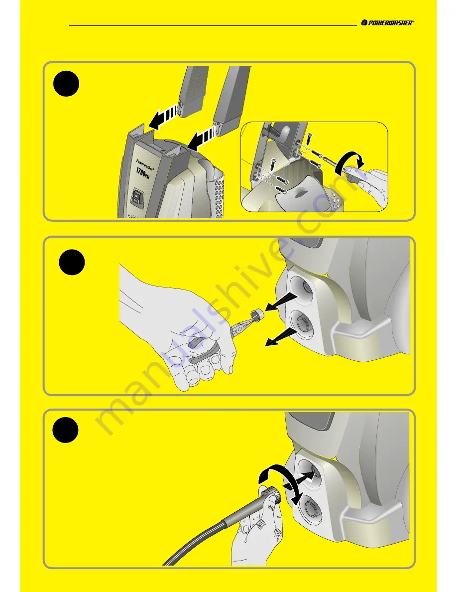 PowerWasher H1700 User Manual Download Page 4